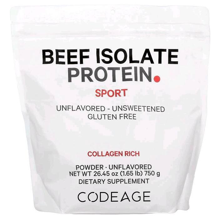 Codeage Beef Isolate Protein Powder Unflavored (750 g)