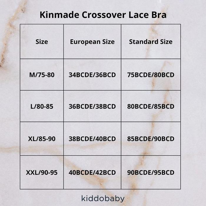 Kinmade Crossover Lace Bra Bra