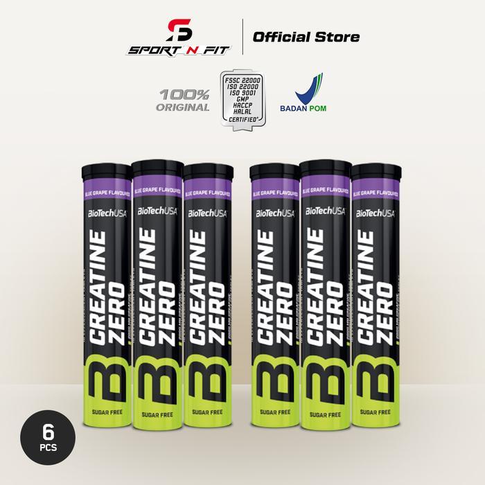 Biotechusa - Creatine Instant Zero (18 Tabs) Terbaru