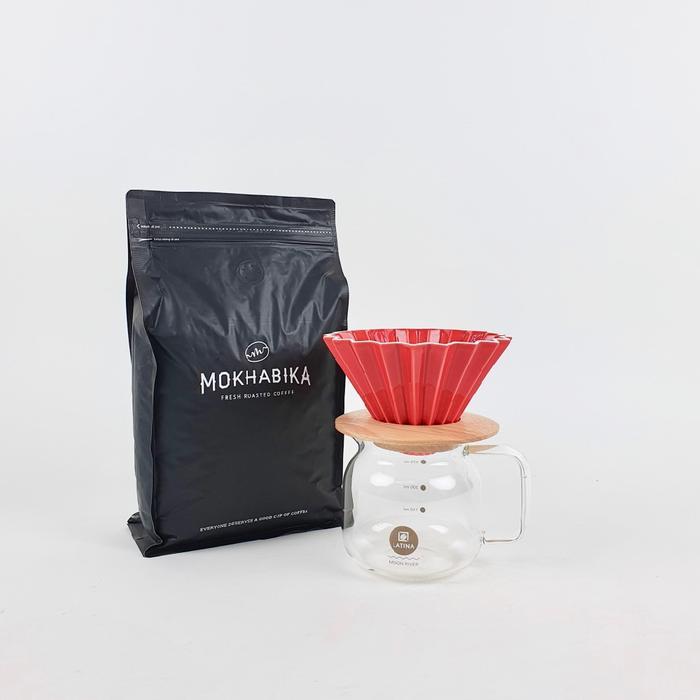 Model Origami Ceramic Coffee Dripper High Quality Size M