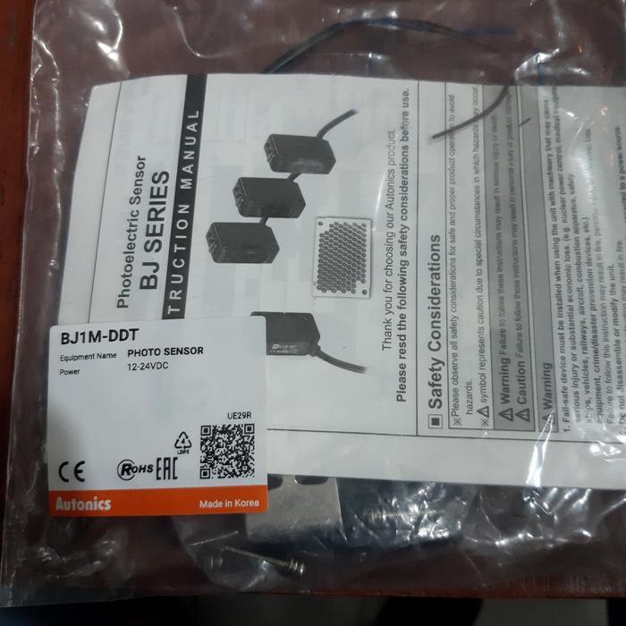BJ1M-DDT PHOTO SENSOR autonics