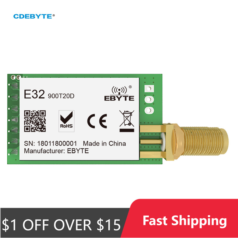 CDEBYTE E32-T Lora Module 170/230/868915MHz IoT 20/30/33/37dBm Wireless Transceiver Module UART