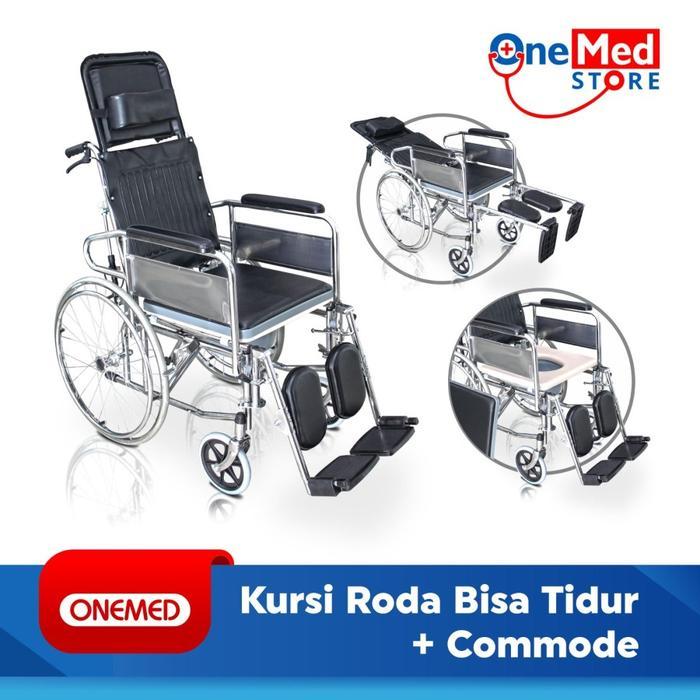 Kursi Roda Bisa Tidur+Commode