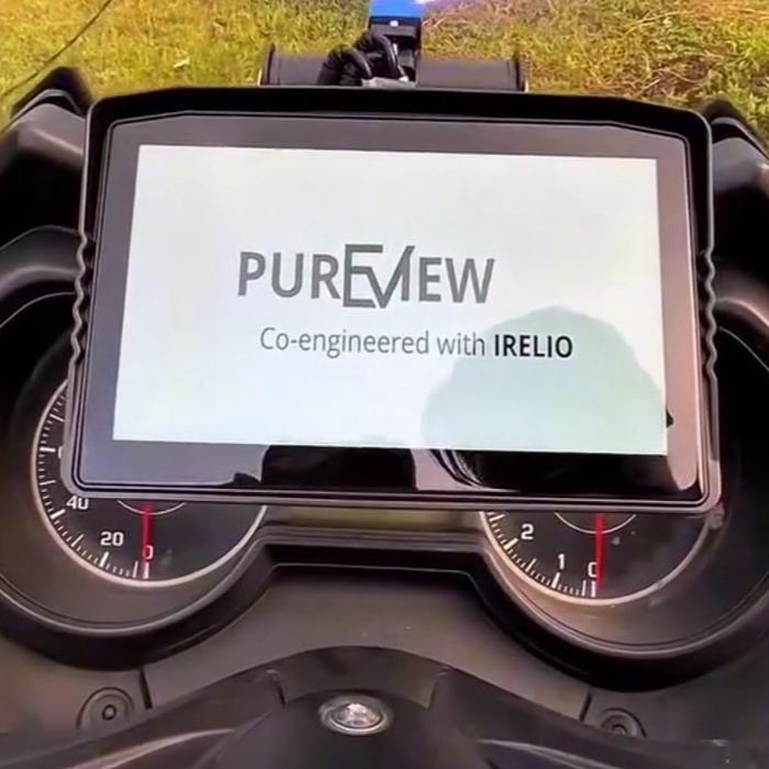Terbaru Pureview Quickrelease Motorcycle Display With Wireless Android Auto & Carplay