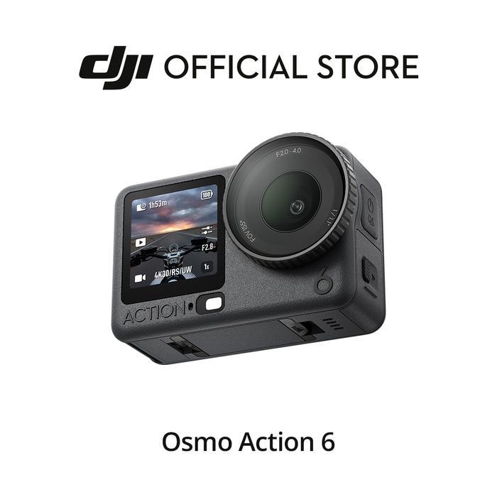 DJI Osmo Action 6 - Action Camera 1/1.1-Inch Square Sensor