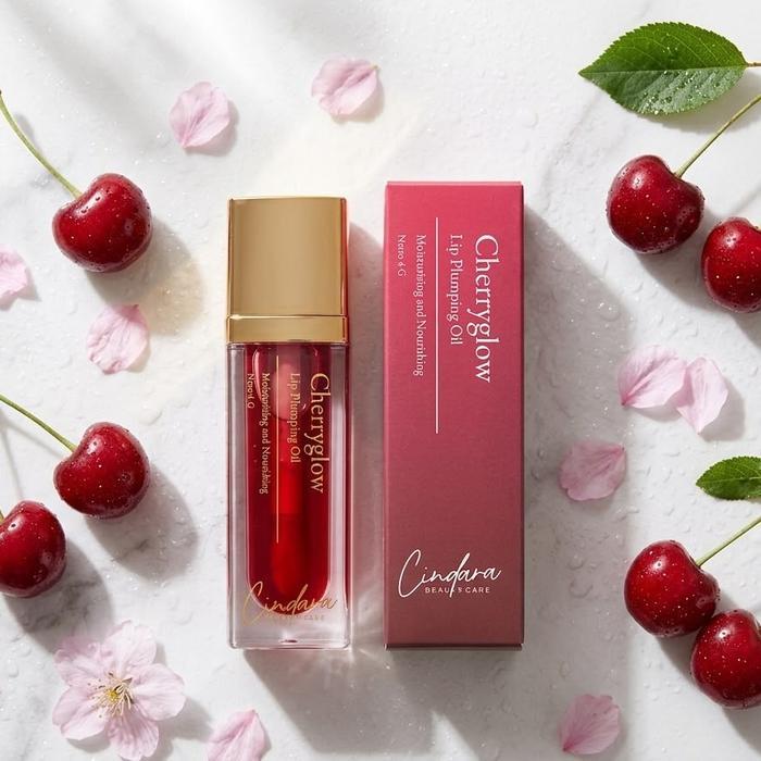 Cindara CherryGlow Lip Plumping Oil