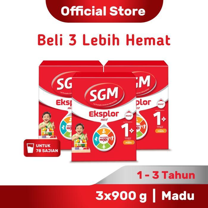 SGM Eksplor 1 plus Madu 900gr