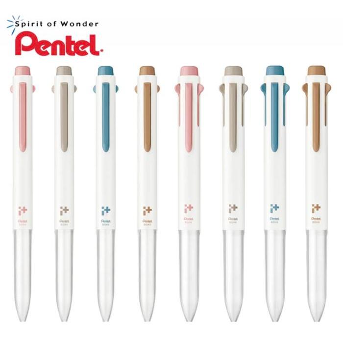 Pentel I+ Multi Pen Body Simple Code Dusty Colors Bgh3 Bgh5