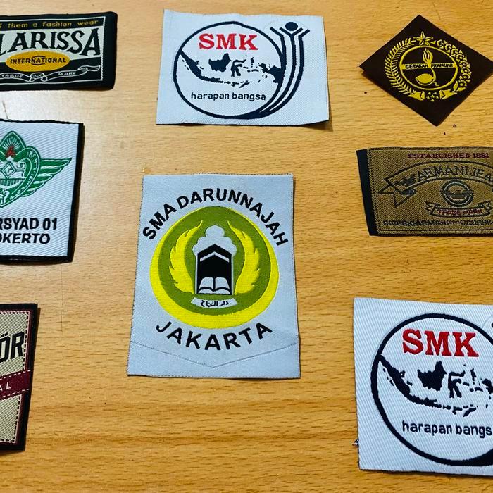 Label baju rajut dan sablon