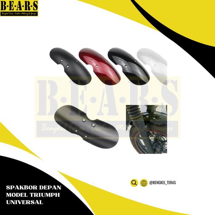 Spakbor Depan Custom Model Triump Scrambler Universal