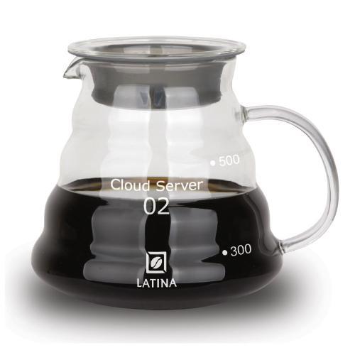 Latina Cloud coffee Server 02 Ceret Kaca Awan 600 cc