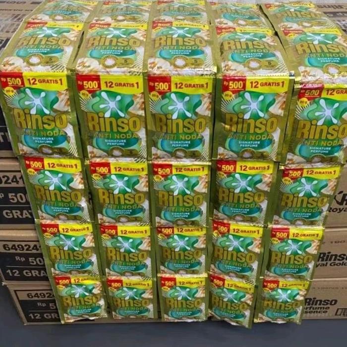 52 PCS RINSO CAIR KEMASAN 500