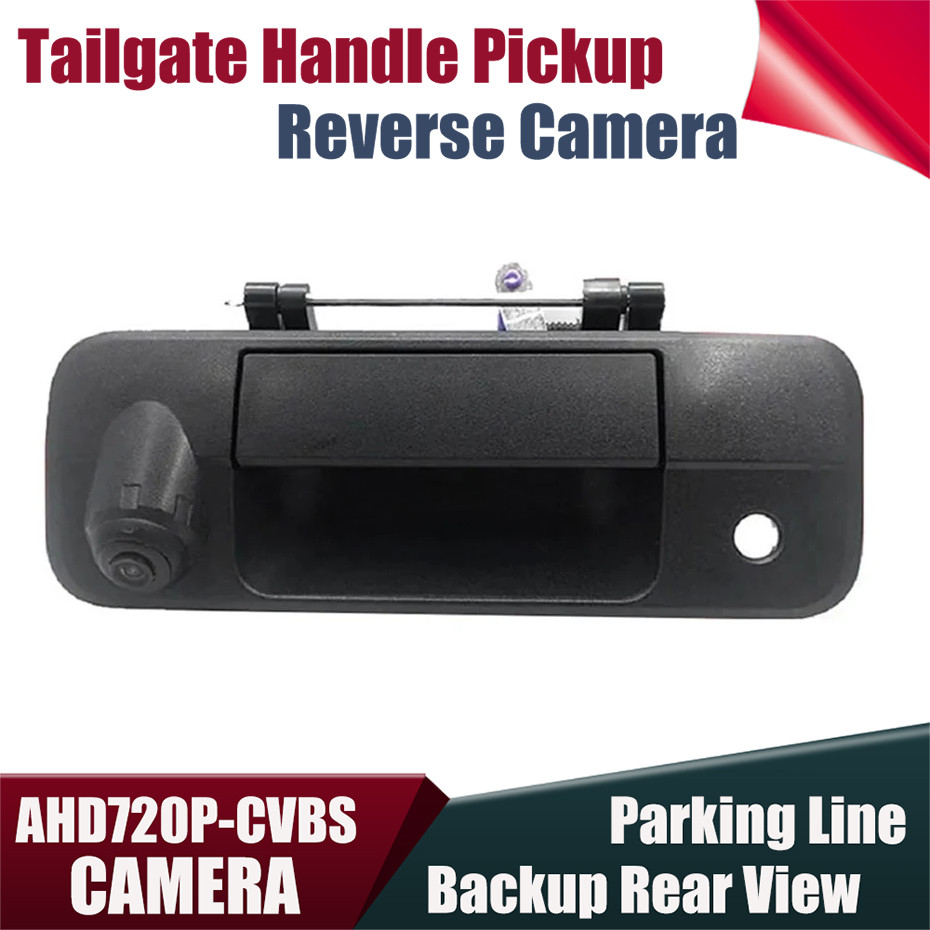 Tailgate Back Door Handle Camera Liftgate Latch Backup Trunk Guide