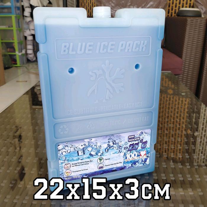 Ice Pack Sedang Ice Pack Medium Blue Ice Pack Box