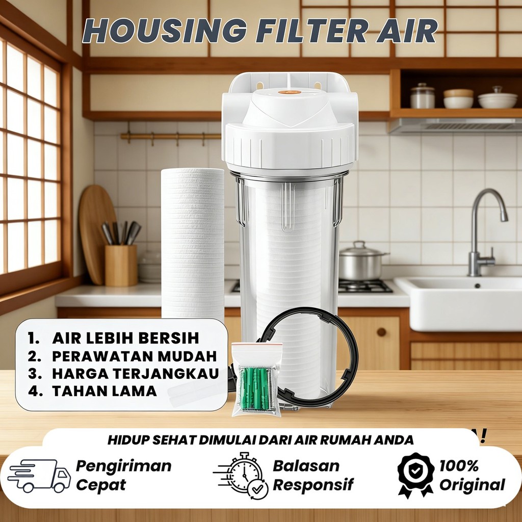 Housing Filter Air 10 Inchi Clear – Der Doly