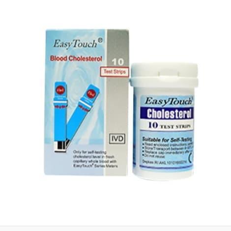 Ready EASY TOUCH CHOLESTEROL STRIP 10