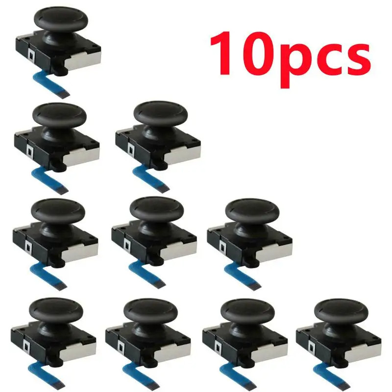 10pcs Replacement Analog Joystick ThumbStick Button For Nintendo Switch Joy-on Controller Left/Right