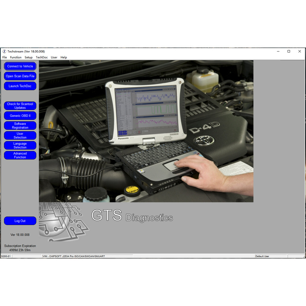 Newest Version 2/2023 FOR TOYOTA TIS Techstream 18.00.008 Software Link and Active Code Work with