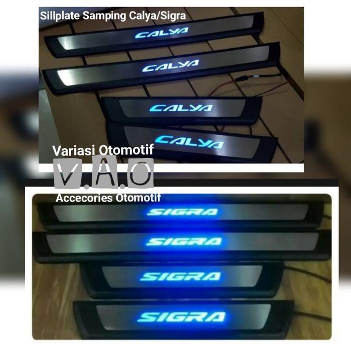 Sillplate Samping Calya/Sigra Led