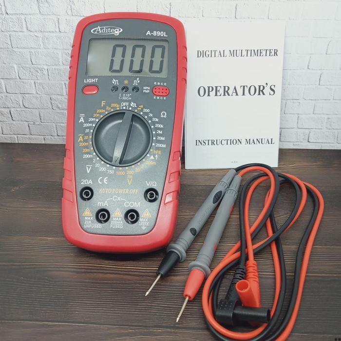 Aditeg A-890L Digital Multimeter
