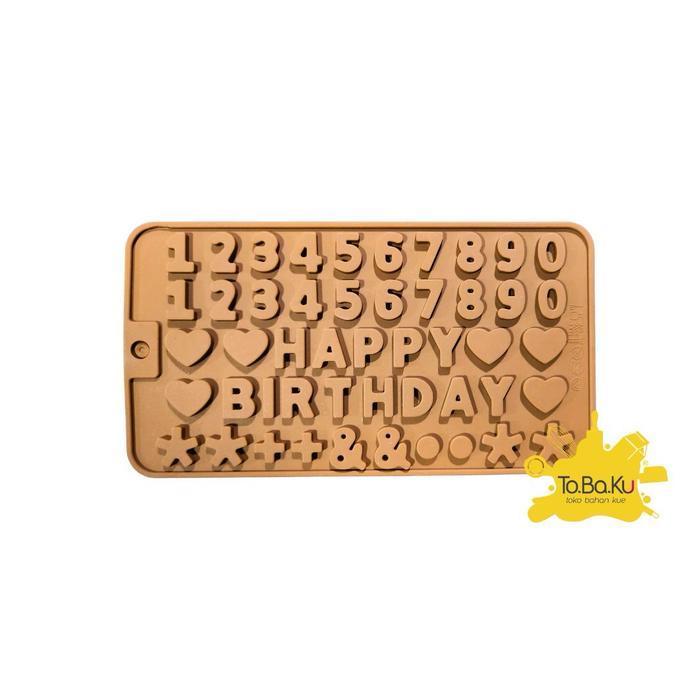 Cetakan Silicon 123 + HBD Choco