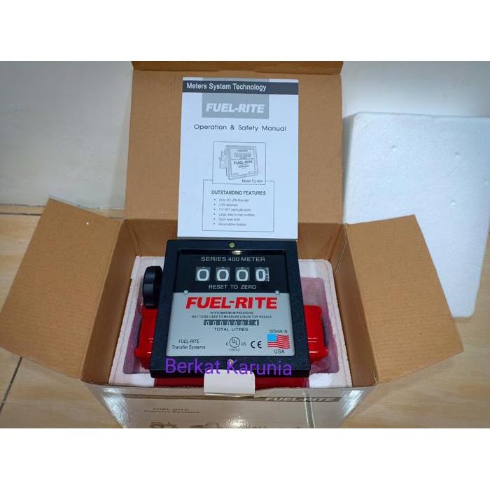 Promo!! Flow Meter Solar Fuel - Rite 1.5"