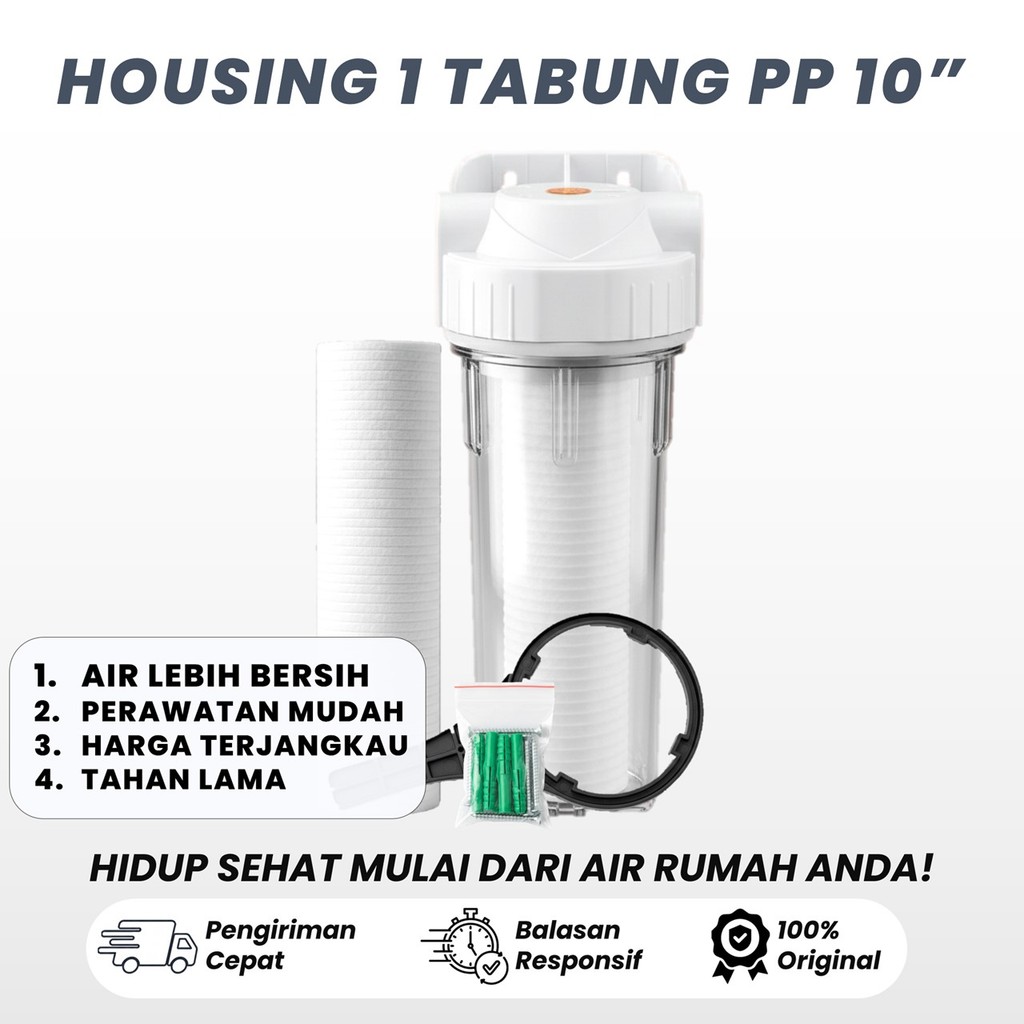Housing Filter Air Clear 10” – Der Doly