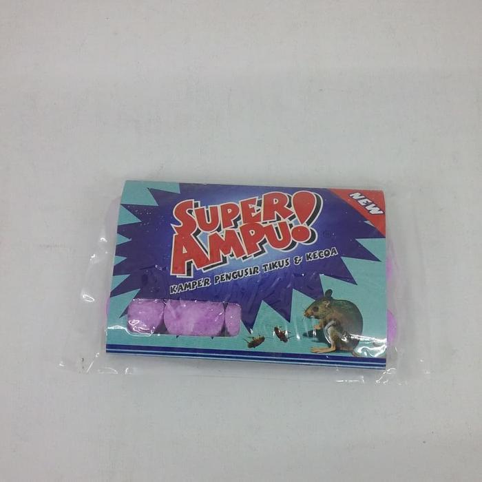 Kamper Anti Tikus dan Kecoa