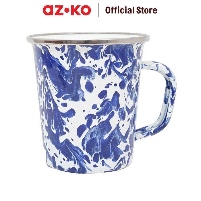 Pendopo 500 Ml Mug Doreng - Biru