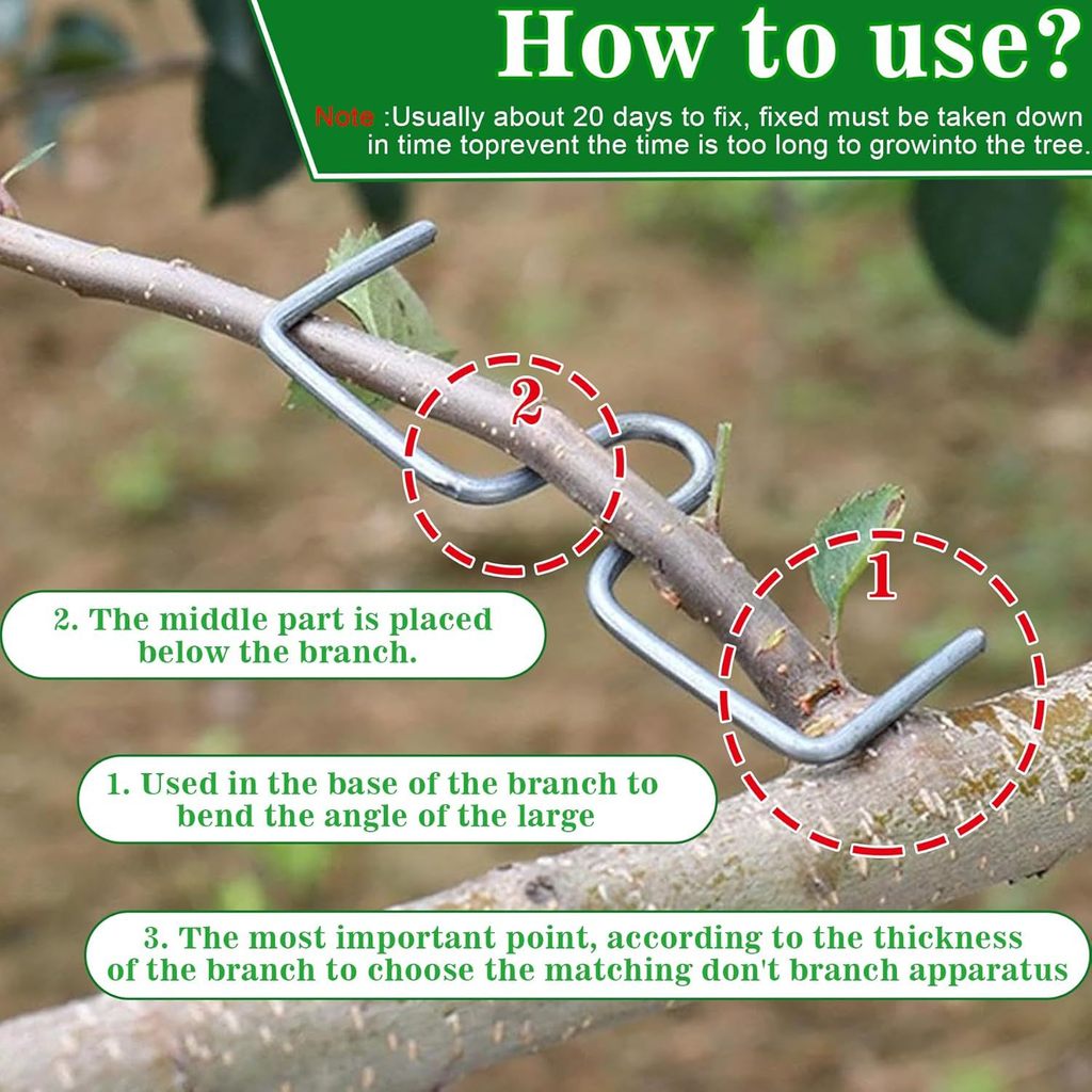 ?Tree Shaping Tool?Adjustable Branch Support for Fruit Trees, Horticultural Plant Training Frame,
