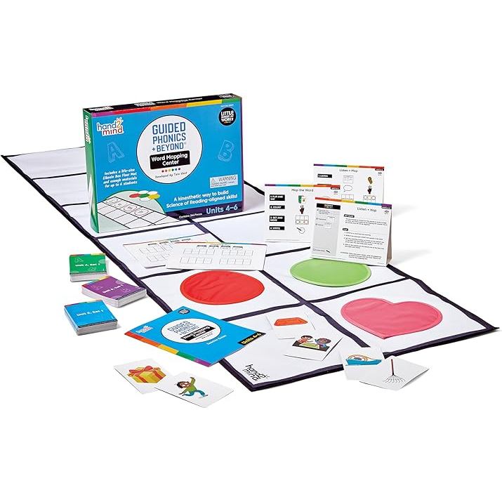 hand2mind Guided Phonics + Beyond Word Mapping Center,
