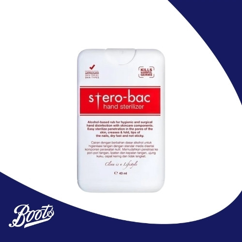 Stero-Bac Hand Sterilizer 40 Ml