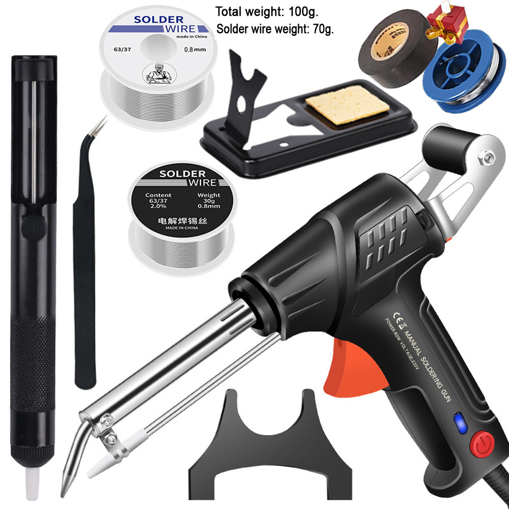 NEW Automatically Iron Welder Soldering Gun Multi-Function Hand-Held Internal Heating Send Tin