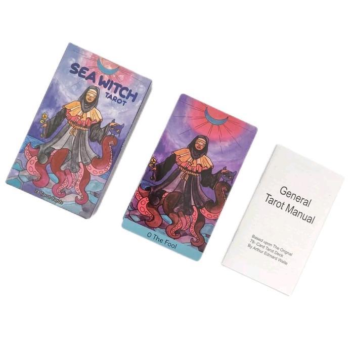 Sea Witch Tarot 12x7cm include guide paper