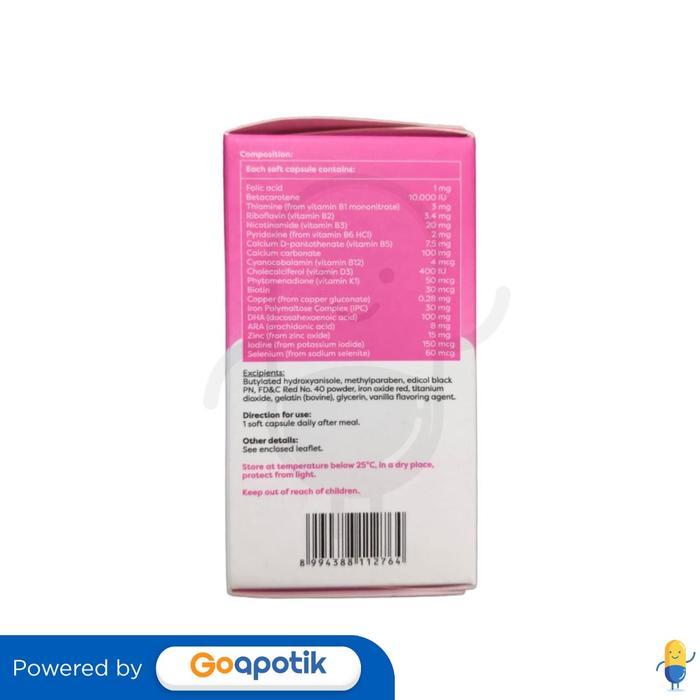 FOLAMIL GENIO BOTOL 30 KAPSUL