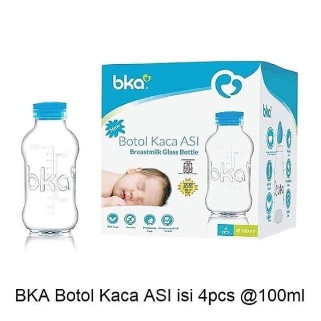 Botol Kaca Asi Bka Isi 4 Botol 100Ml