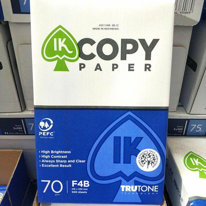 F4 70 Grm Copy Paper