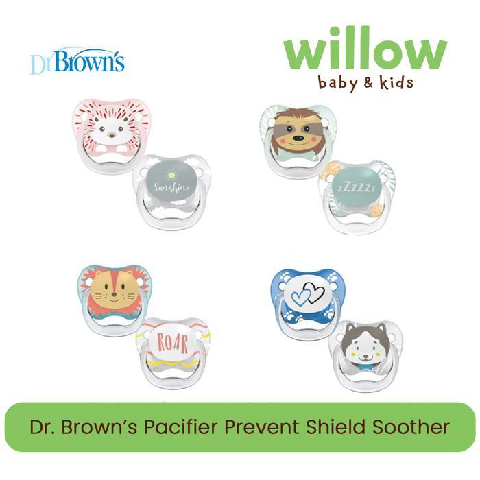 Empeng - Dr. Brown Pacifier Prevent Shield Soother