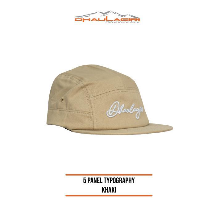 DHAULAGIRI 5 PANEL TYPOGRAPHY HAT