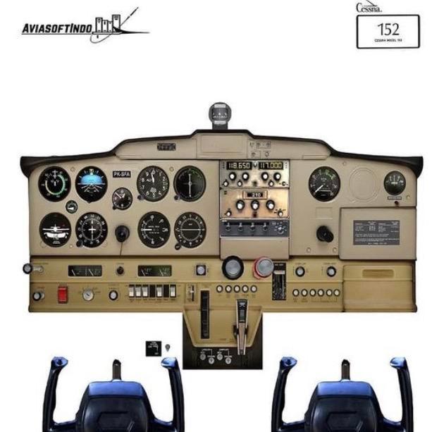 COCKPIT POSTER CESSNA 150/152