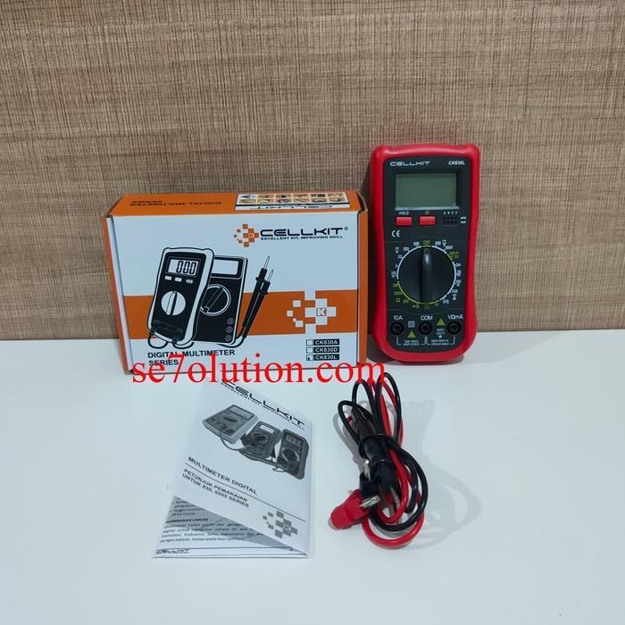 Cellkit Multimeter Digital Avometer (Ck-830L)