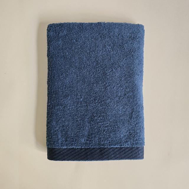 Toyoterry Basic Bath Towel-Indigoblue