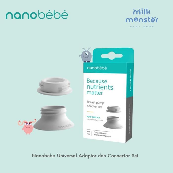 Nanobebe Universal Adaptor Dan Connector Set