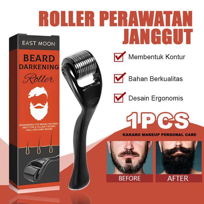 Derma Roller / Beard Roller Beard Growth Kit Premium Micro Needle Titanium Roller
