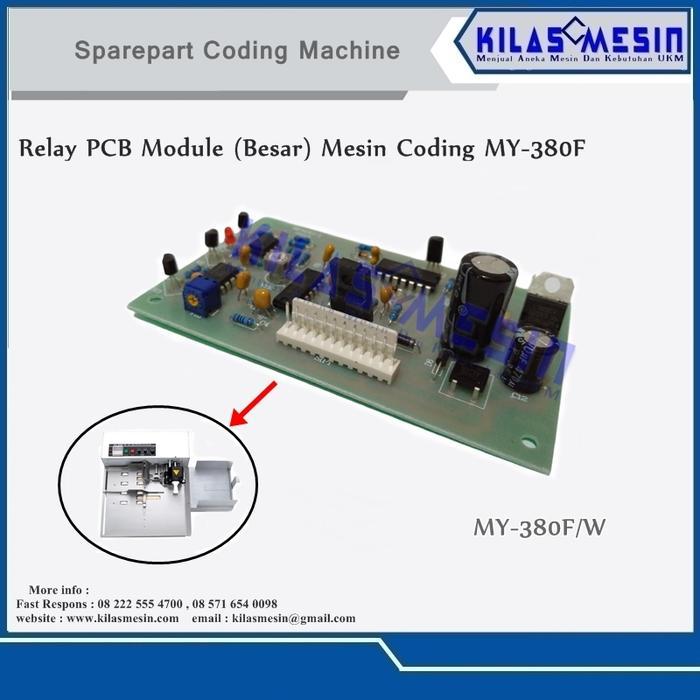 Relay Pcb Module (Besar) Coding My 380 Hualian