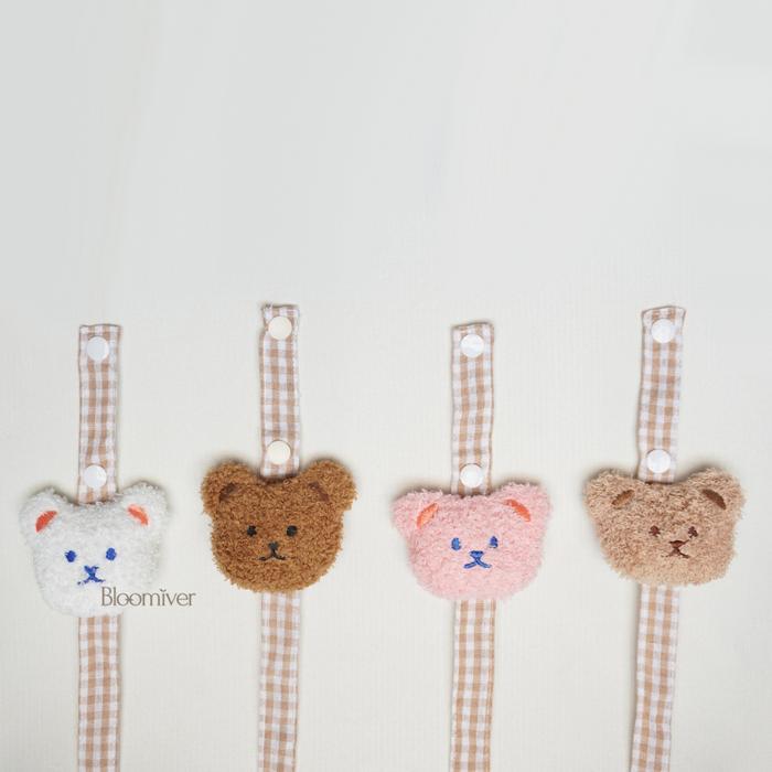 Bloomiver Pacifier Clip Bear Universal Fit