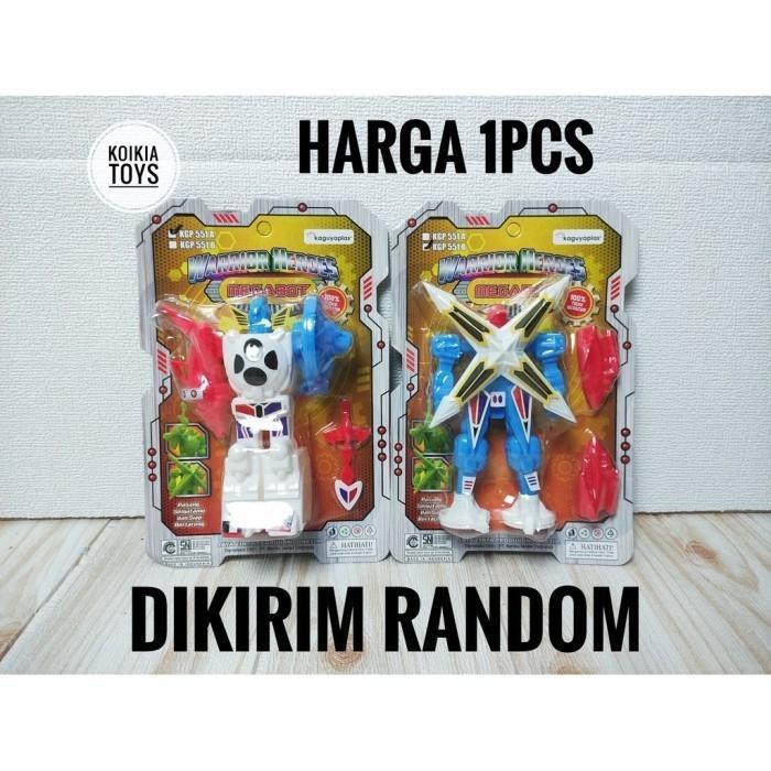 Mainan anak robot kecil warrior heroes