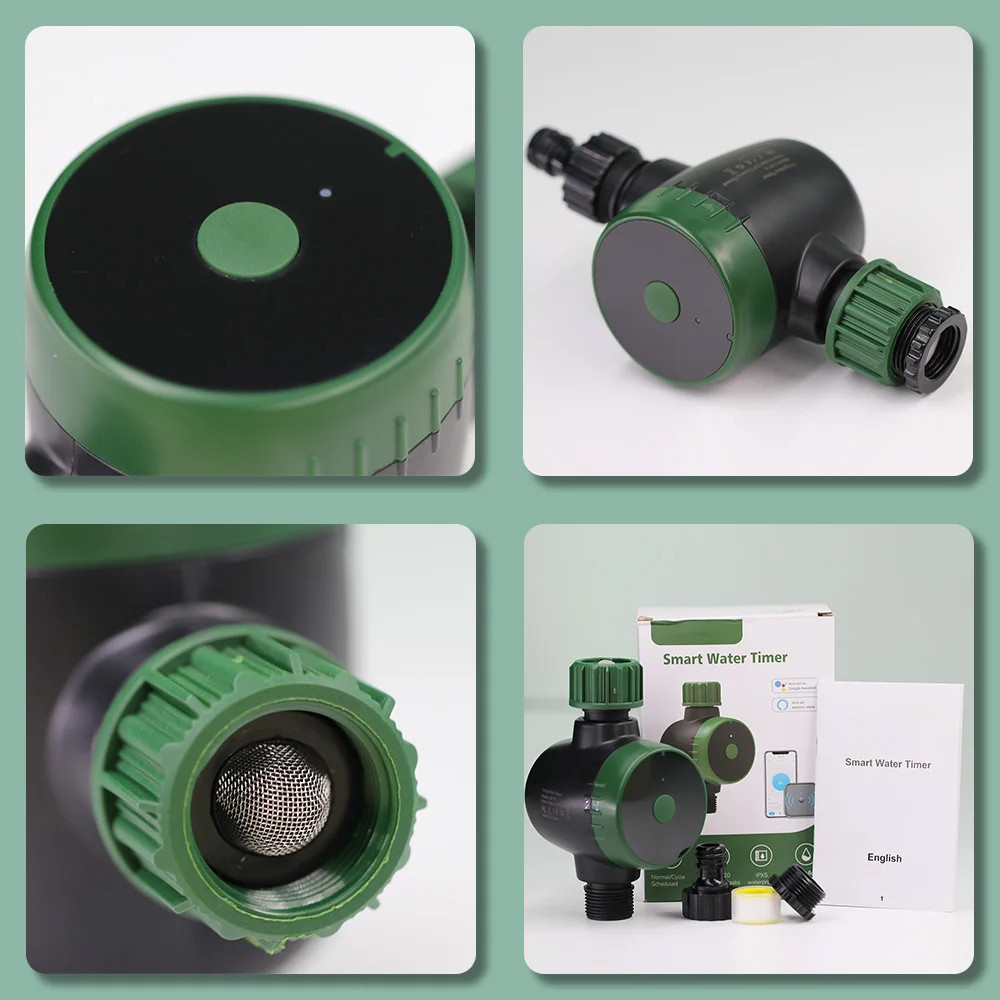 WiFi/Bluetooth-CompatibleSmart Garden Timer Programmable Rain Delay Irrigation Watering System