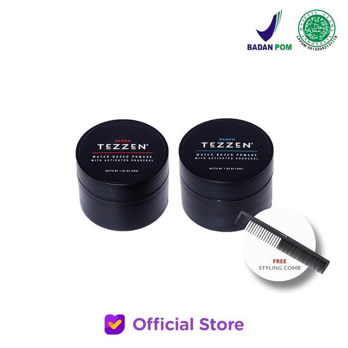 Tezzen Mini Combo Pack (2 pcs) FREE Tezzen Styling Comb