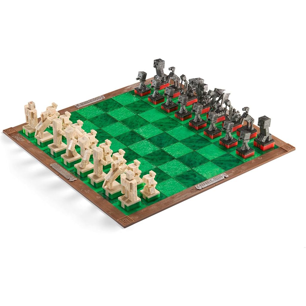 The Noble Collection Minecraft Chess Set